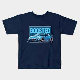 Subaru BRZ Car Art - Widebody Modified Boosted JDM Car Kids T-Shirt